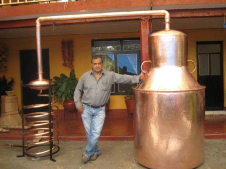 ALAMBIQUE PARA MEZCAL CAPACIDAD 1000 LTROS